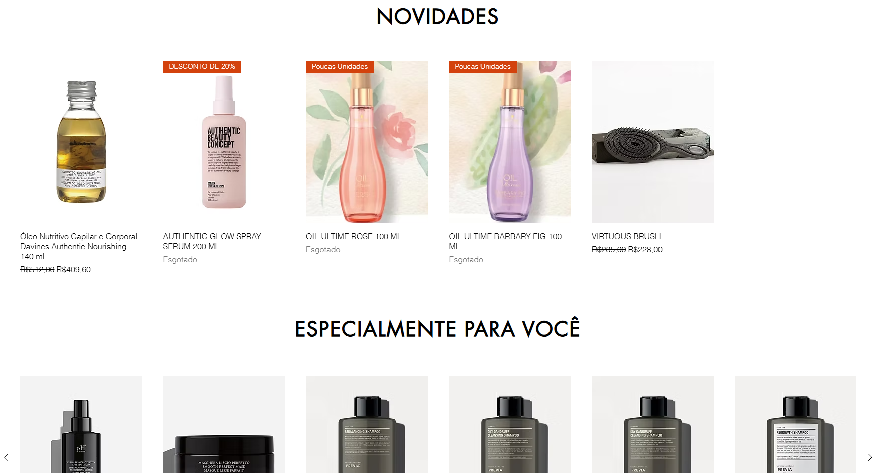 Herica Concept - Ecommerce de Cosméticos